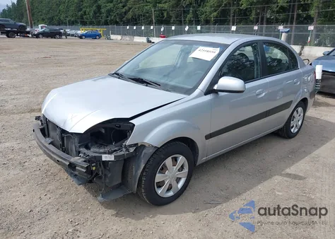 2006 Kia Rio Lx из США, поврежденный, VIN KNADE123766136919